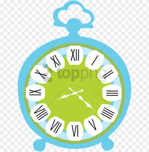 free download alice in wonderland border clock High-resolution transparent PNG images set PNG transparent with Clear Background ID 064950ba