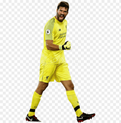 free download alisson becker background - alisson becker liverpool PNG images with clear cutout
