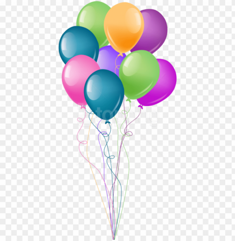 free download balloon hd images background - happy birthday balloons PNG photo