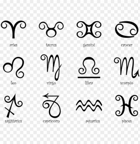 free download black zodiac signs clipart photo - tribal capricorn tattoos for wome PNG images with clear alpha layer