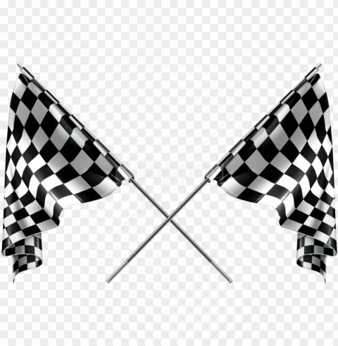 free download checkered flags clipart photo - transparent race flag PNG for t-shirt designs