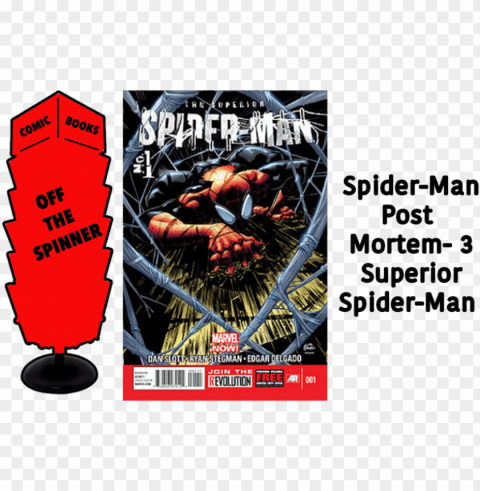 free download courtesy marvel comics images - ryan stegman superior spiderma Transparent PNG illustrations