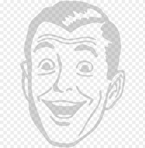 free download csa images' smiling man 24x18i Isolated Character in Clear Transparent PNG