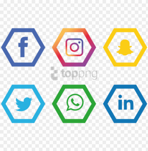 free download format social media logos images - social media icon Transparent graphics PNG