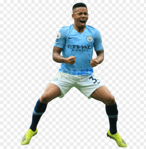 Free Download Gabriel Jesus Images Background - Soccer Player High Resolution PNG Isolated Illustration