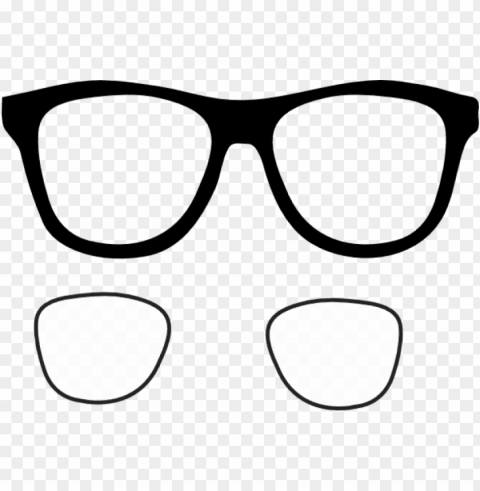 free download glasses frames clipart images - eye glass clip art PNG transparent photos library