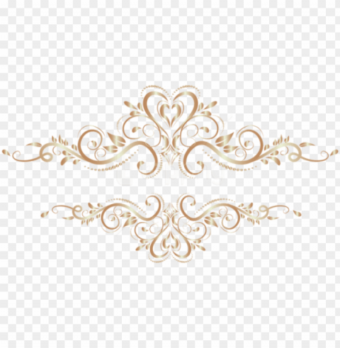 free download gold element clipart - gold floral ornaments PNG transparent graphics bundle