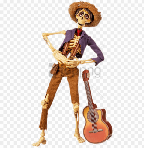  download hector and his guitar clipart - coco hector PNG without watermark free