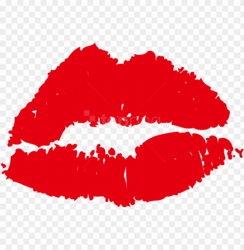 free download lips kiss clipart photo images - Губки Для Фотошопа Isolated Graphic on Clear Background PNG