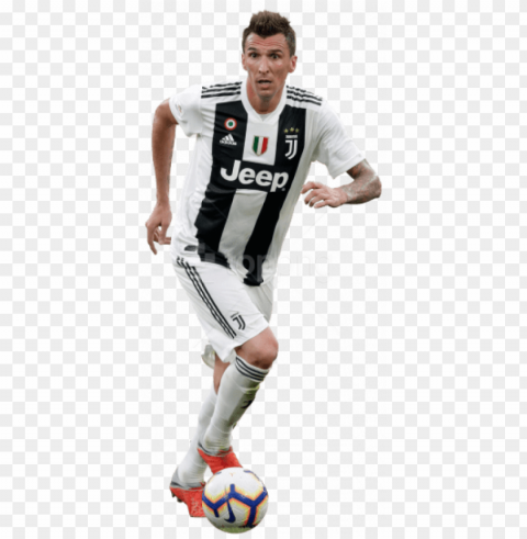 Free Download Mario Mandzukic Images Background - Mandzukic Juventus Isolated Item In Transparent PNG Format