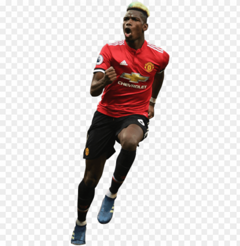free download paul pogba images - player PNG Isolated Object on Clear Background