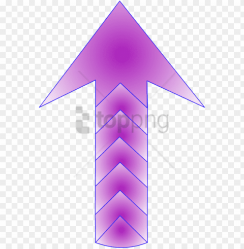 Free Download Purple Animated Up Arrows Images - Arrow Pointing Up Cute Transparent Background PNG Isolated Element