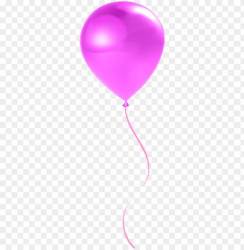  download single pink balloon transparent - single balloons hd PNG with no background for free
