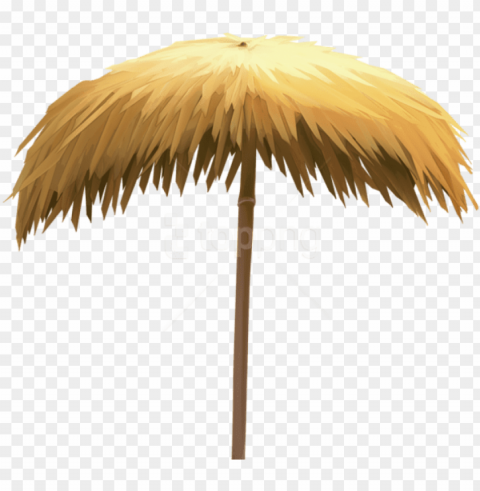 free download straw beach umbrella clipart - background beach umbrella Transparent PNG images bundle