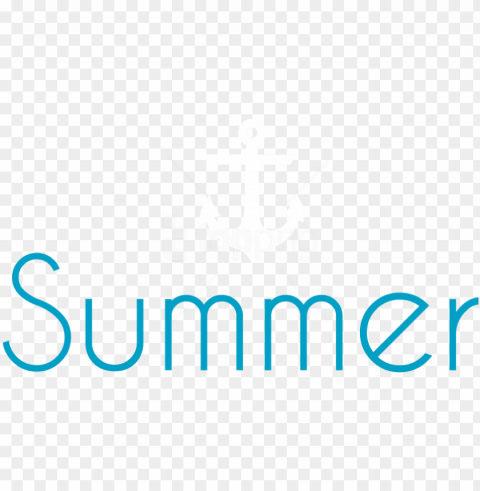 free download summer and anchor clipart photo - graphic desi Transparent PNG Isolated Item