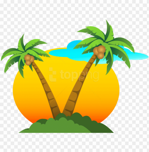 free download summer free download images - summer sun clipart Transparent Background Isolation in PNG Image