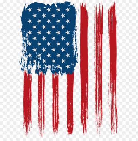 free download usa flag decoration transparent PNG for educational use