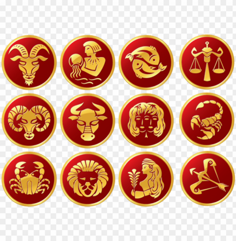 free download zodiac signs set clipart photo - 12 zodiac signs PNG transparent photos library