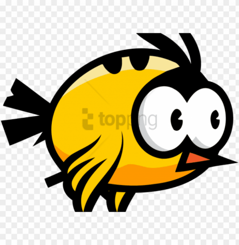 free flappy bird fly transparent image with - flying cartoon bird PNG pictures with alpha transparency