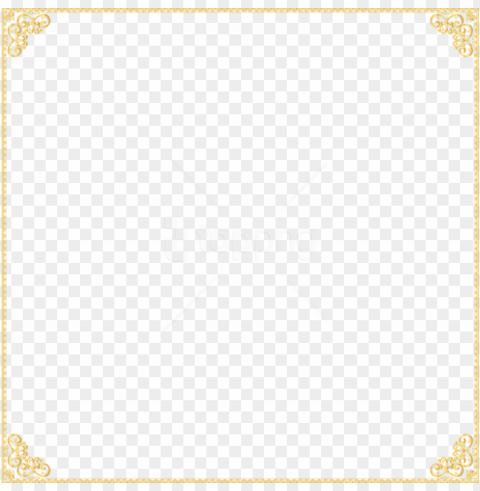 Free Gold Border Frame PNG Images With No Limitations