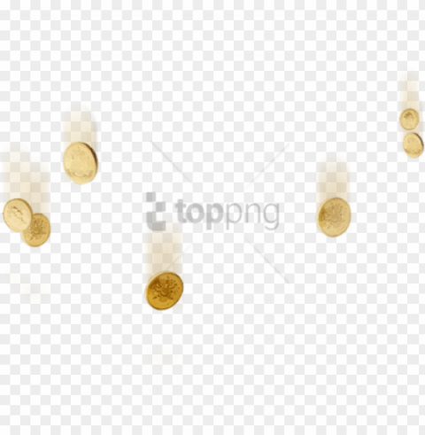 free gold coins falling image with - coi PNG transparent photos for presentations