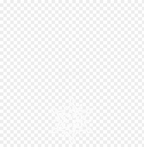 free hanging white snowflake - darkness Isolated Subject in HighResolution PNG
