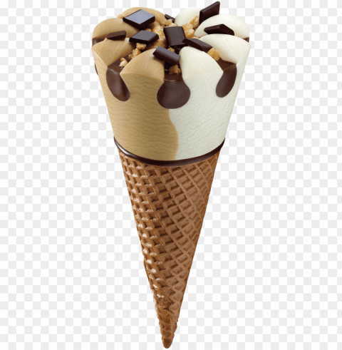 free ice cream transparent - butter scotch ice cream cone PNG images with clear alpha channel