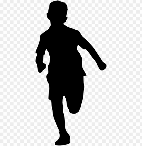 free kid running silhouette images - man silhouette PNG Image with Transparent Background Isolation