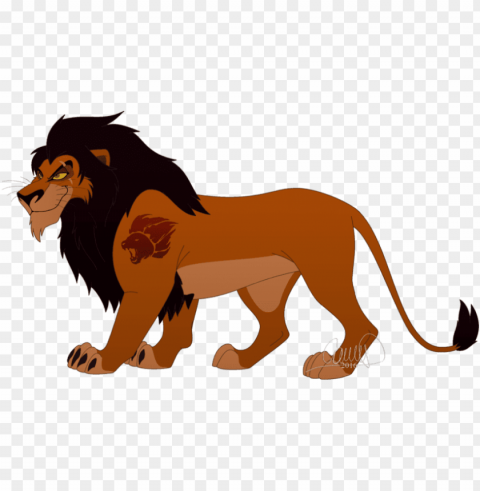 free lion king scar transparent - scar lion king transparent PNG images with alpha transparency layer