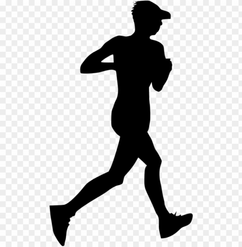 free man running silhouette - running silhouette background High-resolution transparent PNG images variety