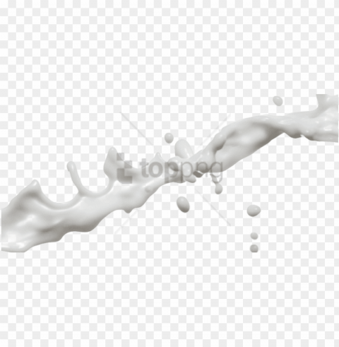 free milk glass splash image with - milk splash HighQuality Transparent PNG Isolated Object