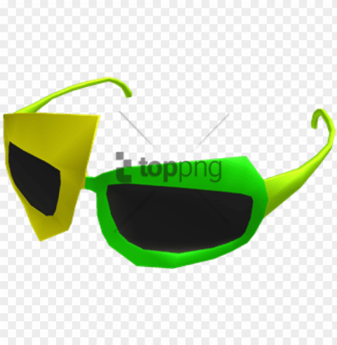 free neon 80s shades roblox image with transparent - neon 80s shades Clear Background PNG Isolated Item