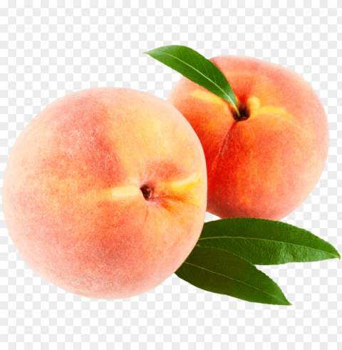 free peach with leaves images transparent - transparent peaches Isolated PNG Object with Clear Background