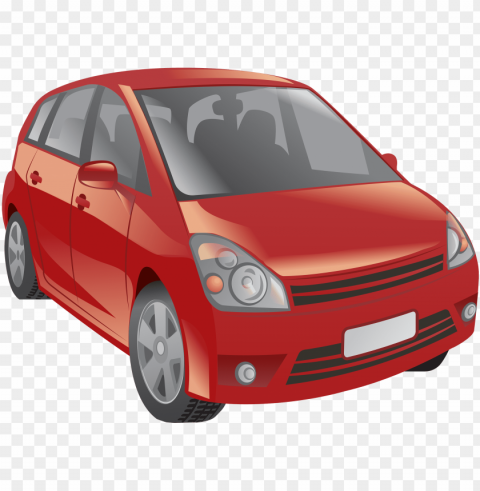 free red car transparent - car PNG images without BG