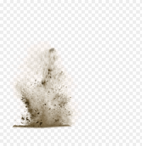 free sand explosion images - dust effect Isolated Icon on Transparent Background PNG