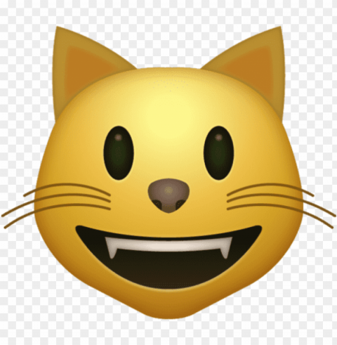  smiling cat emoji apple hd high resolution - cat emoji Free PNG images with clear backdrop