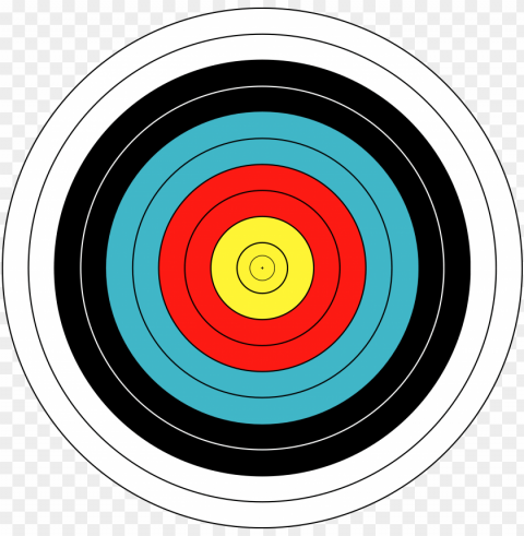 free target bullseye transparent target bullseye - archery target hd Clear background PNG elements PNG transparent with Clear Background ID 87c653fe