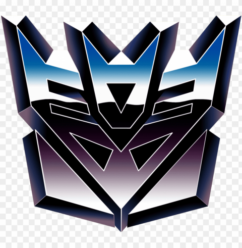 free transformers logos images transparent - transformers g1 decepticon logo Isolated Graphic with Clear Background PNG