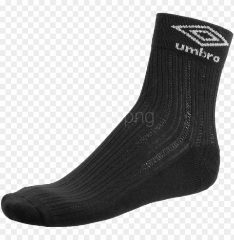 free umbro black socks - sock PNG pictures with alpha transparency