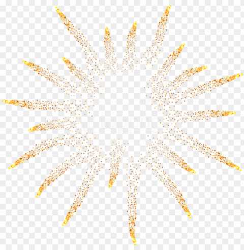 free yellow fireworks - art PNG images with transparent backdrop