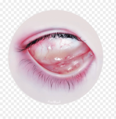 free pretty crying eyes tumblr - aesthetic blood transparent PNG for educational use