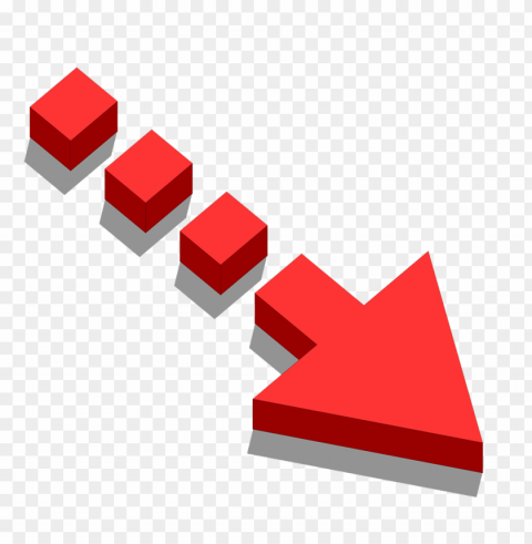 Free Red Arrow 3d PNG Image With Transparent Isolated Design