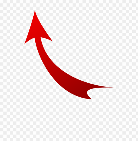 red curved arrow up right PNG images for merchandise