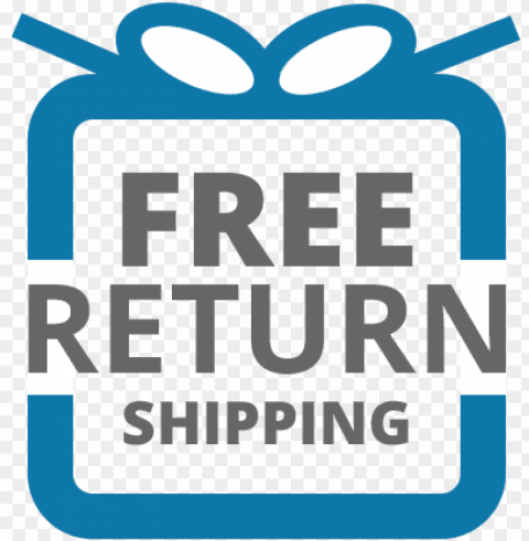 free return shipping icon - money back guarantee High-resolution PNG