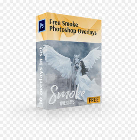  smoke overlay photoshop cover box - adobe photosho PNG with no background for free