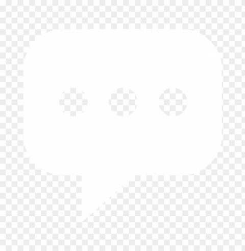 free speech comment chat white icon PNG images for graphic design