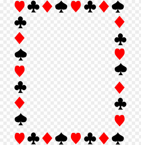 free stock photo - playing cards border clip art PNG Object Isolated with Transparency PNG transparent with Clear Background ID 377b2dc7