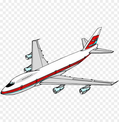 free stock photos - airplane clipart Transparent PNG Isolated Artwork