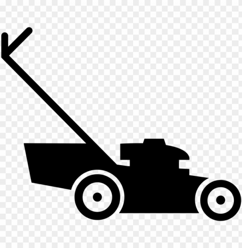 free svg lawn mower - lawnmower vector High-resolution transparent PNG images comprehensive assortment
