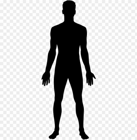 free thinkingboy outline free man shape - human body silhouette PNG images for mockups